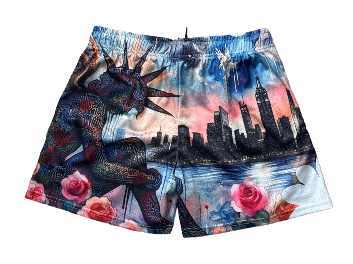 West On Road "SKYLINE DREAMS" Mesh Shorts