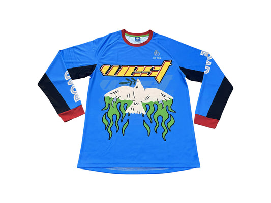 West On Road "Infinite" Motocross Jersey (Agua)