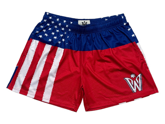 West On Road "USA" Mesh Shorts