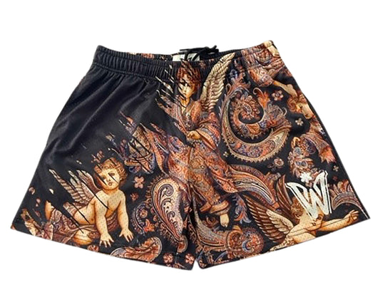 West On Road "DISILLUSIONED" Mesh Shorts