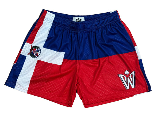 West On Road "DOMINICAN REPUBLIC" Mesh Shorts