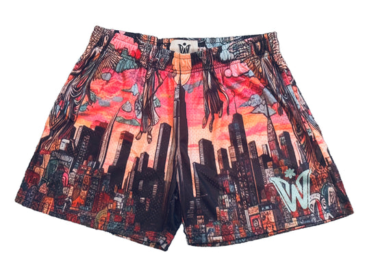 West On Road "SLUMBER" Mesh Shorts